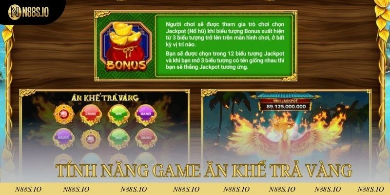 Ăn Khế Trả Vàng N88 - Cơ Hội Trúng Thưởng Cực Khủng 2 Trò chơi nổ hũ AKTV sổ hữu tính năng tích lũy hũ hấp dẫn