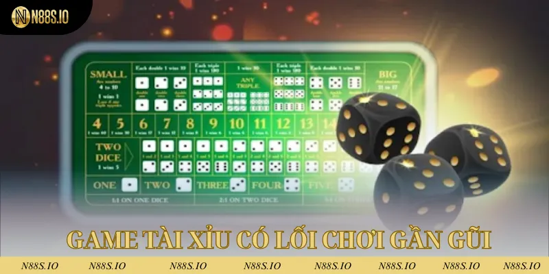 Casino N88 4 Game tài xỉu có lối chơi gần gũi