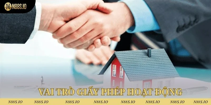 Giấy Phép Hoạt Động 3 Giấy phép có vai trò quan trọng đối với người chơi và nhà cái