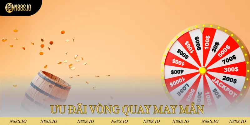 Khuyến Mãi N88 2 Ưu đãi vòng quay may mắn mang kèm nhiều phần thưởng