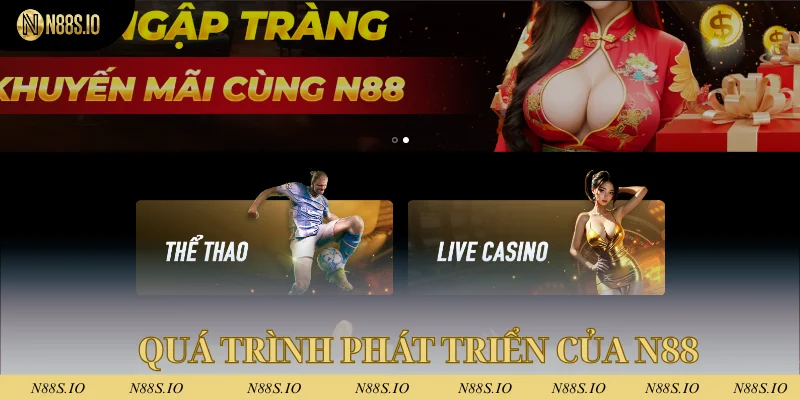 N88 25 Quá trình phát triển của nhà cái N88